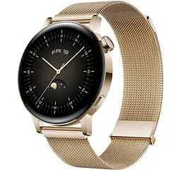 Huawei Watch GT 3 42mm Elegant Gold Milanese EU Розумний годинник