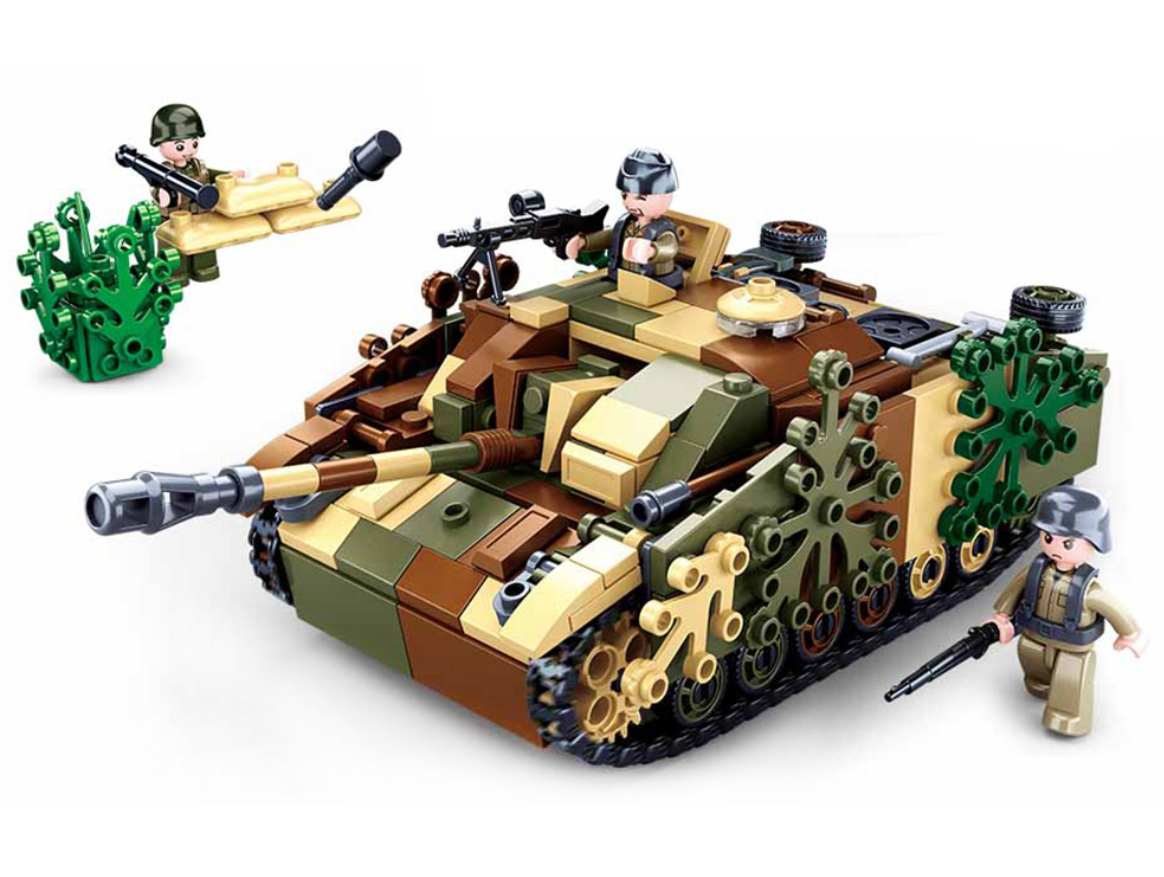 Конструктор Танк 524 детали Sluban Army