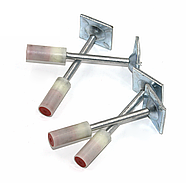 Цвяхи для ручного цвяхозабивного степлера-пістолета 10шт, фото 2