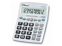 Калькулятор №КК-1048-12 12 цифр 4 кольори 2R3 ТМ OPV
