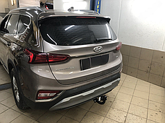 Фаркоп Hyundai Santa Fe 3 TM 2018-2020 (Хендай Санта Фе 3)