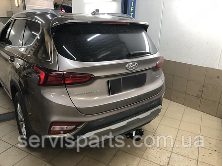 Фаркоп Hyundai Santa Fe 3 TM 2018-2020 (Хендай Санта Фе 3), фото 1