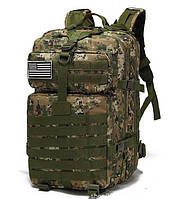 Камуфляжний туристичний рюкзак 50 літрів | Великий туристичний рюкзак