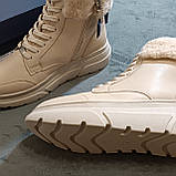 Caprice черевики зимові з натуральної шкіри світлі 41р., фото 9