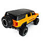 Машинка металева HUMMER EV Special Edition Alloy Хамер оранджева Автопром 1:24 світло звук відкр двері баг капот 24*10*11см, фото 6