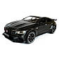 Машинка металева Mercedes-Benz BRABUS ROCKET 900 Мерседес Брабус чорна Автопром 1:24 світло звук відкр двері баг капот 20*9*7см, фото 3