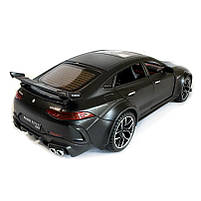 Машинка металева Mercedes-Benz BRABUS ROCKET 900 Мерседес Брабус чорна 1:24 світло звук відкр двері баг капот 20*9*7см (AP-2099), фото 6