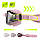 Окуляри для плавання TSUNAMI Anti-Fog 3 в 1 чохол, бервуха та затиск для носа Pink (P-5905973401777), фото 3