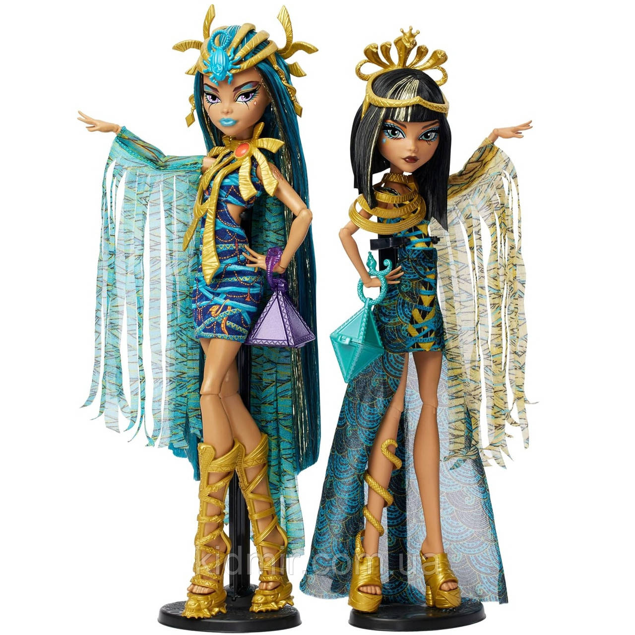 Набір ляльок Монстер Хай Клео та Нефера де Ніл Їх величності мумії Monster High Cleo and Nefera De Nile HXJ01