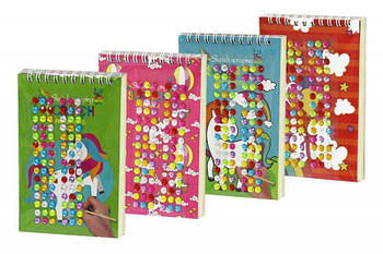 Книга з гравюрами А6, 10 аркушів+стрази 10217 G-Rich