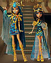 Монстер Хай Клео та Нефера де Ніл Набір ляльок Monster High Cleo and Nefera De Nile Mummy Majesties HXJ01, фото 10