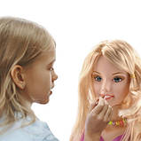 Манекен голова для укладки волосся з аксесуарами Kruzzel 23437 Польща, фото 7