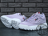 Жіночі кросівки Fila Disruptor II 2 Purple/White, фото 4