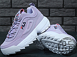 Жіночі кросівки Fila Disruptor II 2 Purple/White, фото 5