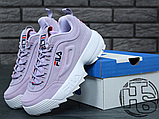 Жіночі кросівки Fila Disruptor II 2 Purple/White, фото 8