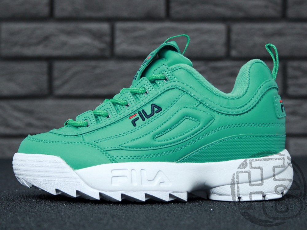 Жіночі кросівки Fila Disruptor II 2 Green, фото 1