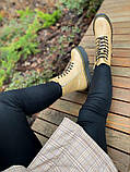 Жіночі черевики Dr. Martens Jadon Patent Beige Lacquer (с мехом) ALL02878 37, фото 8