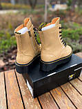 Жіночі черевики Dr. Martens Jadon Patent Beige Lacquer (с мехом) ALL02878 37, фото 10