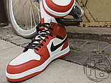 Жіночі кросівки Air Jordan 1 Retro HI OG Chicago (с мехом) 555088-101, фото 5