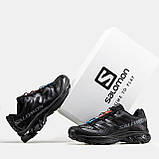 Кросівки чоловічі Salomon XT-4 Advanced Black L41395400, фото 5