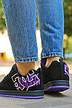 Кросівки жіночі DC Shoes Court Graffik Black Purple ADBS100303, фото 8
