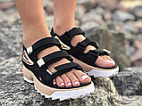 Жіночі сандалії Fila Disruptor 2 Sandal Black Gold 36, фото 6