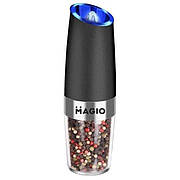 Гравітаційний подрібнювач Magio MG-210 з керамічними жорнами млин для спецій ААА Чорний