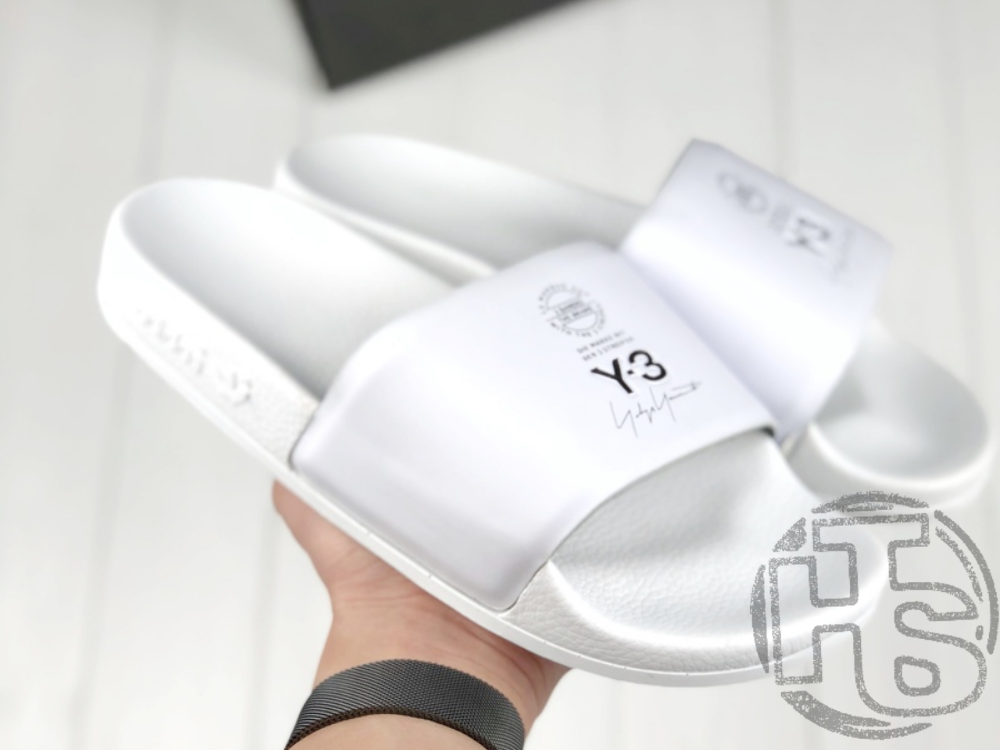 Жіночі шльопанці Adidas Y-3 Adilette White/Black AC7524, фото 1