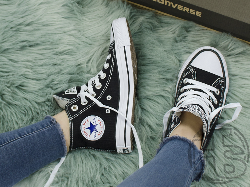 Жіночі кеди Converse Chuck Taylor All-Star Ox High-Top Black M9160, фото 1