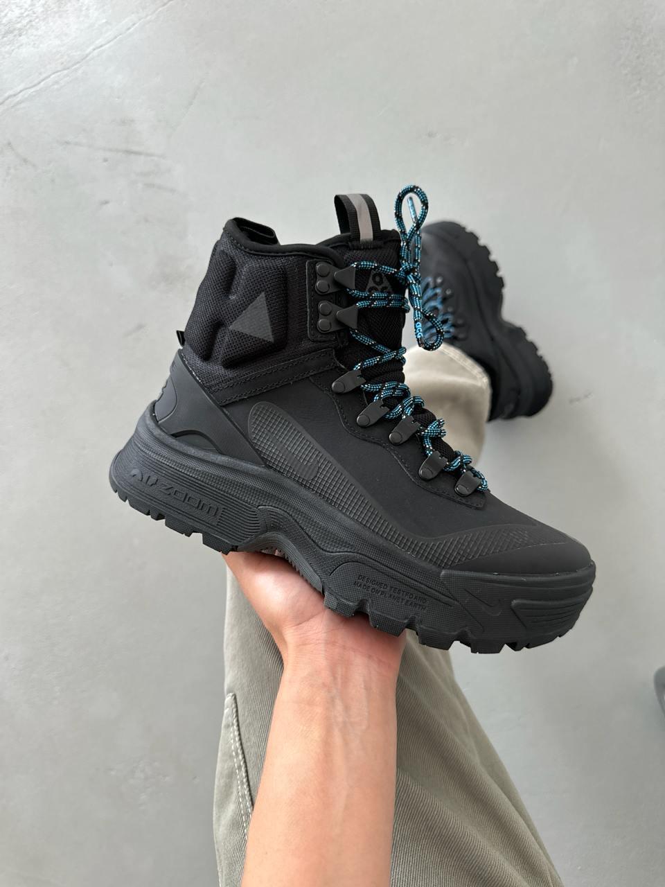 Кросівки чоловічі Nike ACG Air Zoom Gaiadome Gore-Tex Black DD2858-001, фото 1