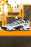 Кросівки чоловічі Nike Air Max Plus Drift White Black Metallic Silver FD4290-101, фото 5