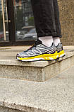 Кросівки чоловічі Salomon XT-6 Advanced Grey Black Yellow L41086400, фото 7