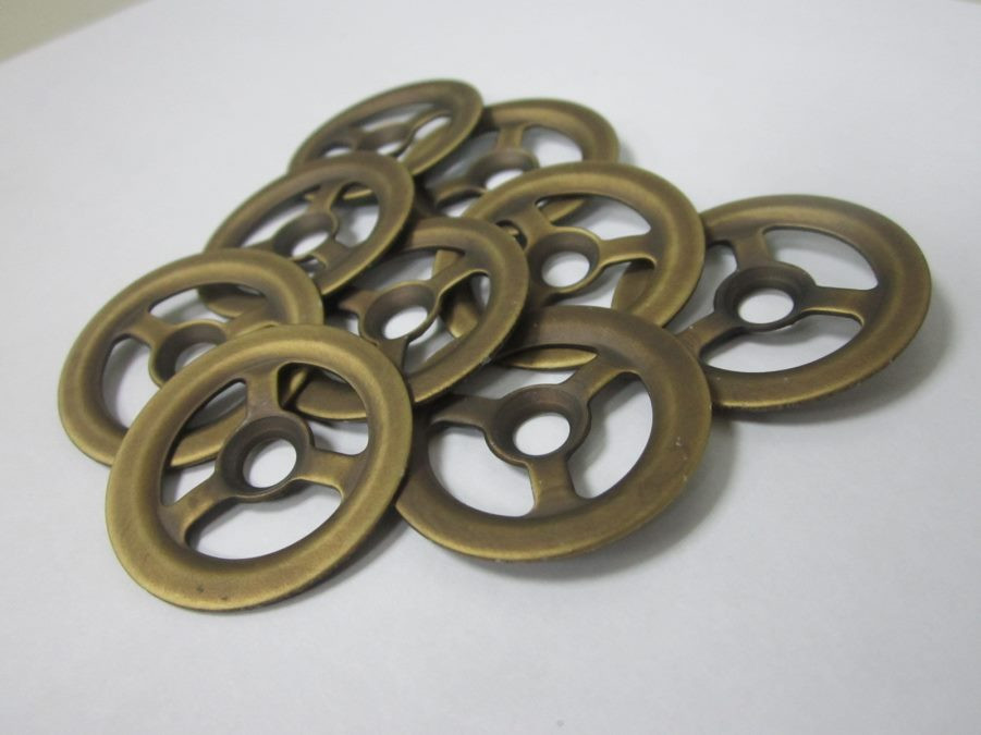 Сіточка  LbPlast кругла латунь для переливу для кухонної мийки (36 мм)