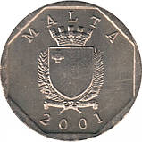 Мальта 50 центів, 1991-2007 №2311, фото 3