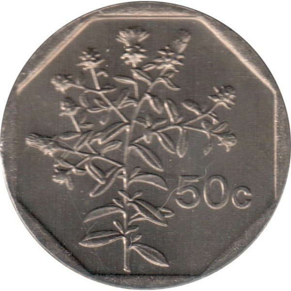 Мальта 50 центів, 1991-2007 №2311