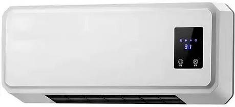 Тепловентилятор обігрівач Domotec MS 5962 настінний керамічний обігрівач 2 режими роботи Білий 2000 Вт, фото 1