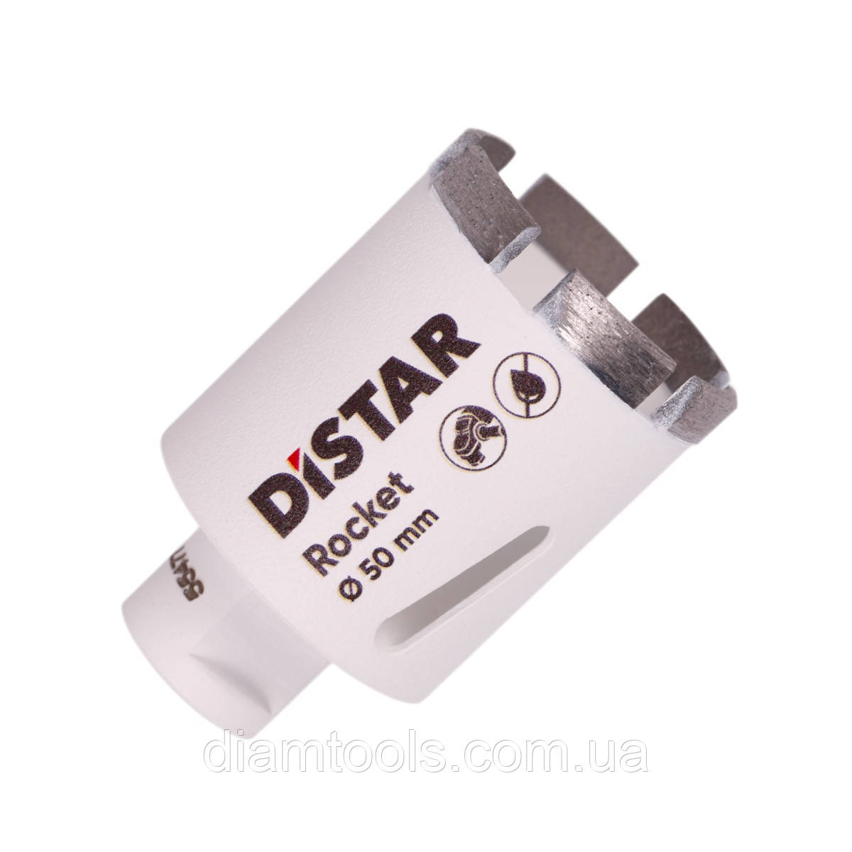 Коронка на КШМ по керамограніту (граніту) Distar 50x45-6xM14 Rocket