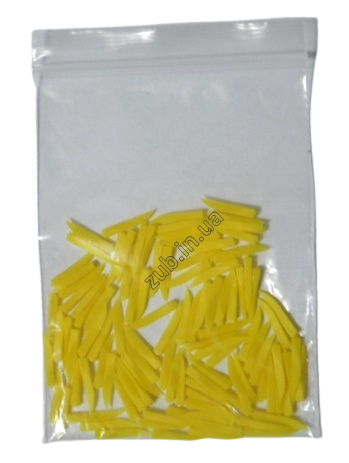 Клини пластмасові-акрилові №3 100шт., фото 1