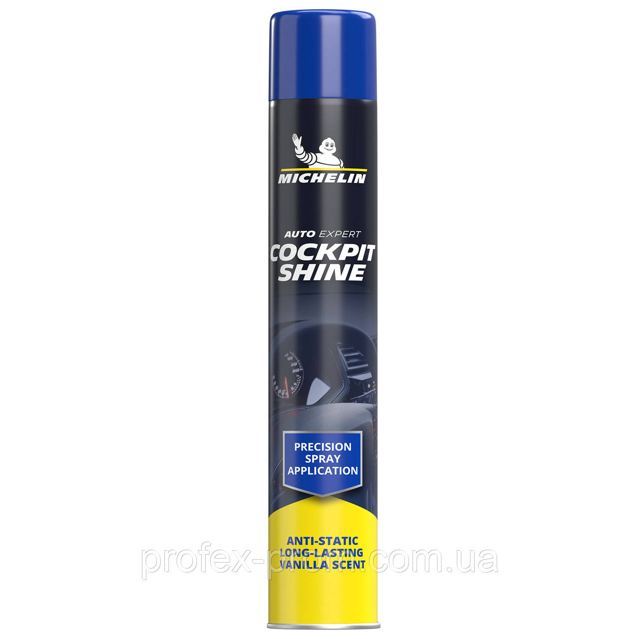 Поліроль панелі приладів ваніль Michelin Cockpit Shine Vanilla Scent, 750мл (W34341) (шт.), фото 1
