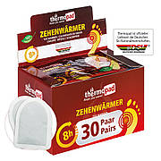 Хімічна грілка для ніг Thermopad Toe Warmer, набір 30 пар (TPD 78320)
