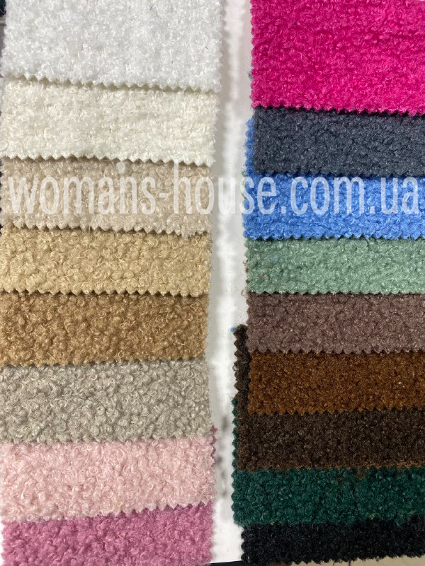 Тканина Букле на Флісі 180 см 365 г/м2 Рулон від 55 м, фото 1