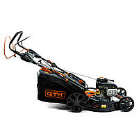 GTM Газонокосарка бензо. LM48-SP-V, 5к.с., ширина захвату 48см, висота скош. 30-80мм, травозбірник 70л,