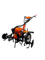 GTM Мотоблок бензо. GH-7/120-4; 7к.с., ширина 60/100/120см, передач 3вперед/1назад, колеса 10"