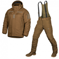 Зимовий теплий комплект Patrol Taslan (куртка та штани) Койот S