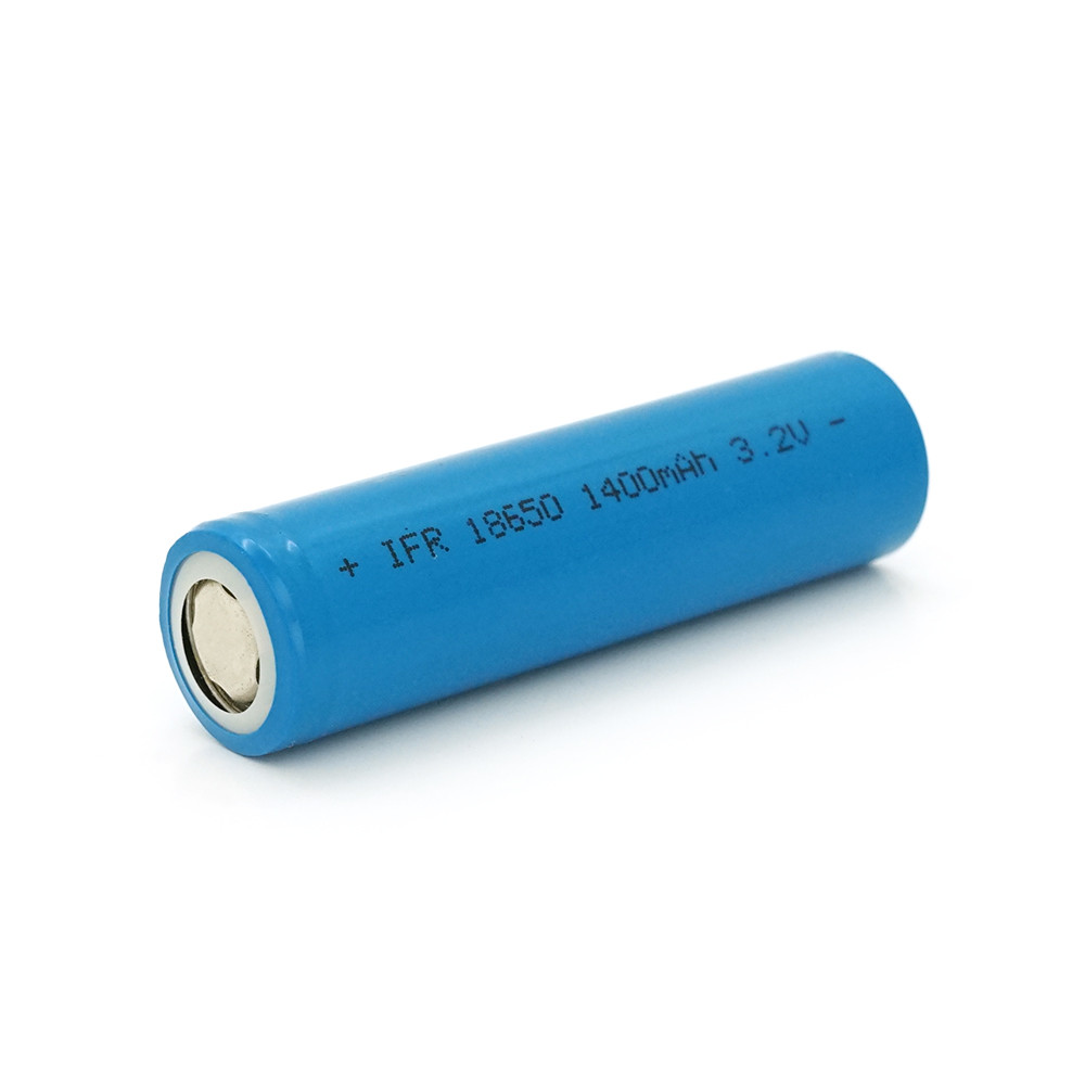 Літій-залізо-фосфатний акумулятор LiFePO4 IFR18650 1100mah, 3.2v, Blue