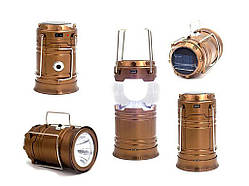 Ліхтар з сонячною панеллю SX-5800T (61LED, PowerBank, солн.бат.) 5392 ТМ КИТАЙ