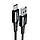 Кабель ACEFAST C1-04 USB to Type-C 3A, 1.2m, nylon aluminum connectors, Black, фото 3