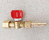 Вентиль горючого газу (ГГ) G3/8LH Ø9 мм, фото 3