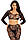 Комплект Leg Avenue Crop top footless tights Чорний One Size (SX1075), фото 3