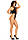 Боди Leg Avenue Opaque racer tank bodysuit Black One Size, фото 4